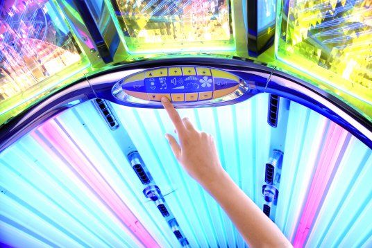 Горизонтальный солярий Megasun 4800