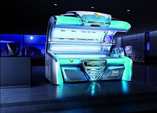 Горизонтальный солярий Megasun 7900 Alpha