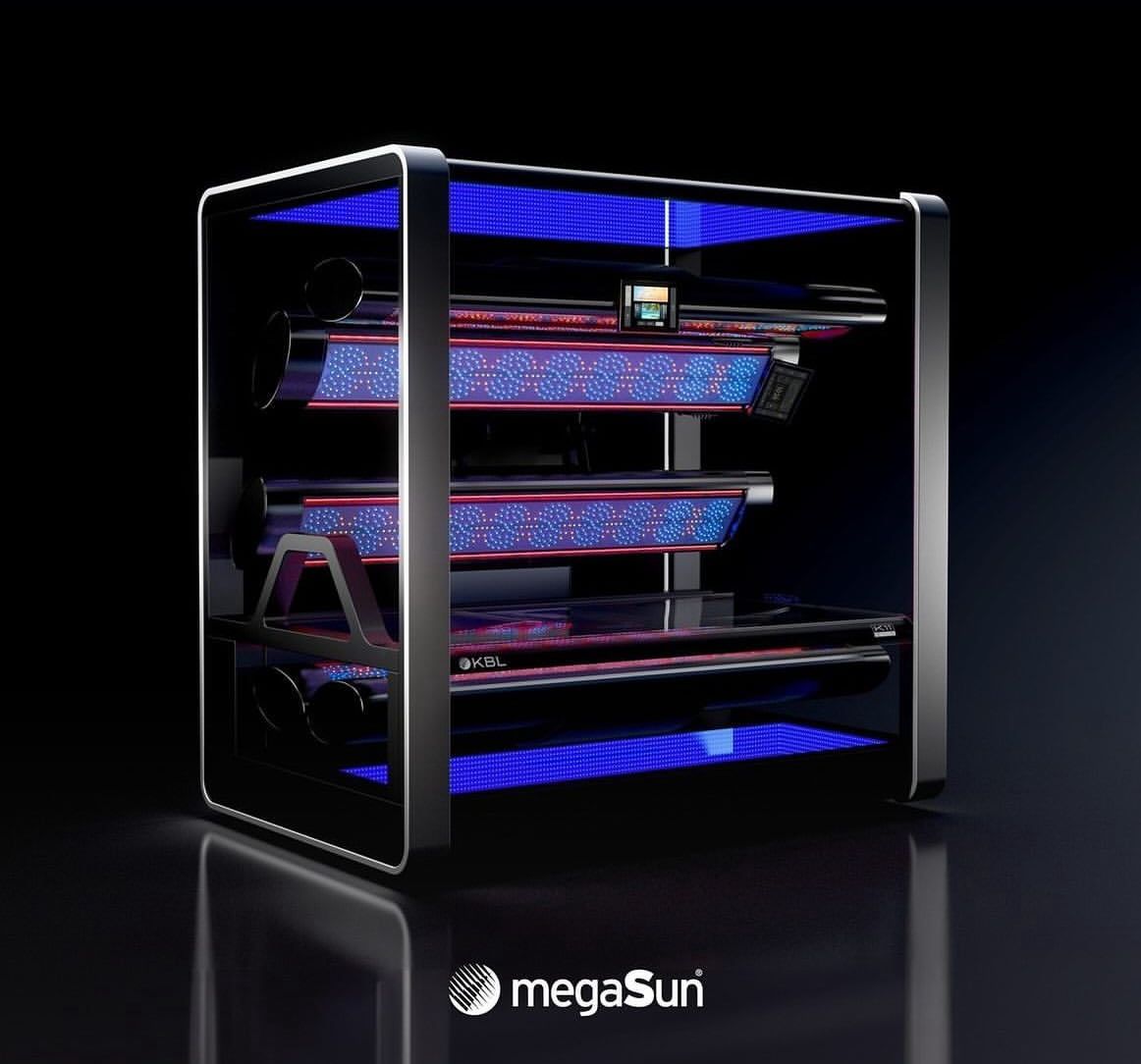 Горизонтальный солярий MegaSun K11 AIR Select